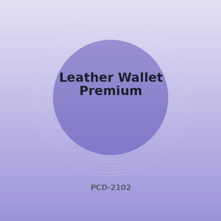 Portefeuille en cuir Premium