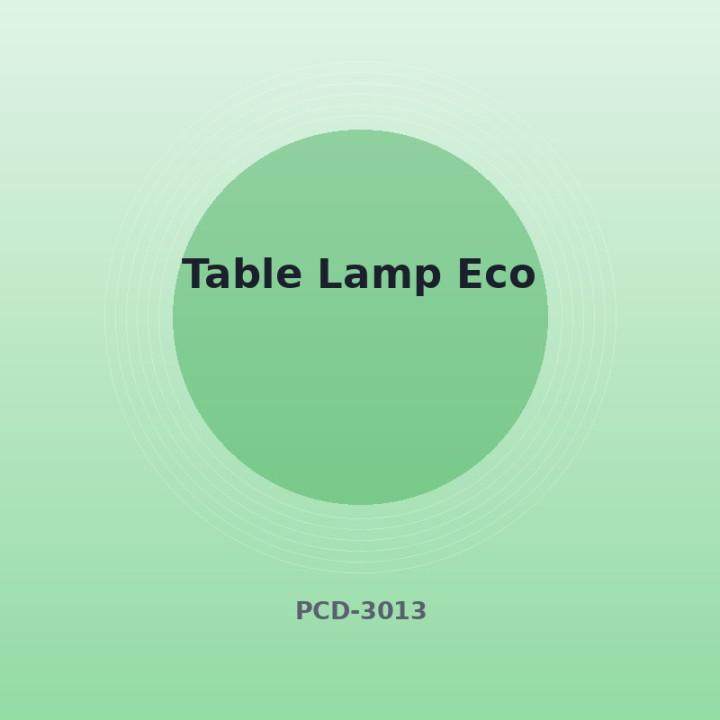 Lampe de table Éco