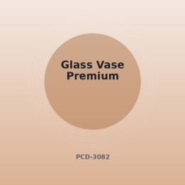 Vase en verre Premium