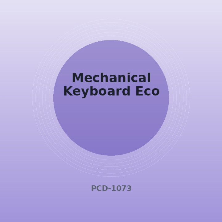 Mechanische Tastatur Öko